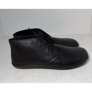 Groundies Shoes Mens 8 Womens 10 Black Milano Chukka Barefoot Bootie Minimalist